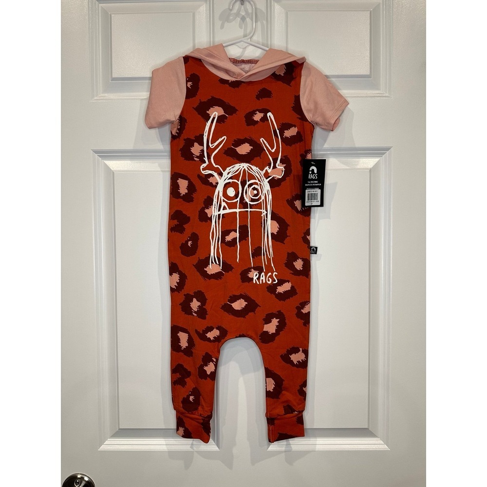 Rags Trinny Romper With Hood Size‎ 2T NWT